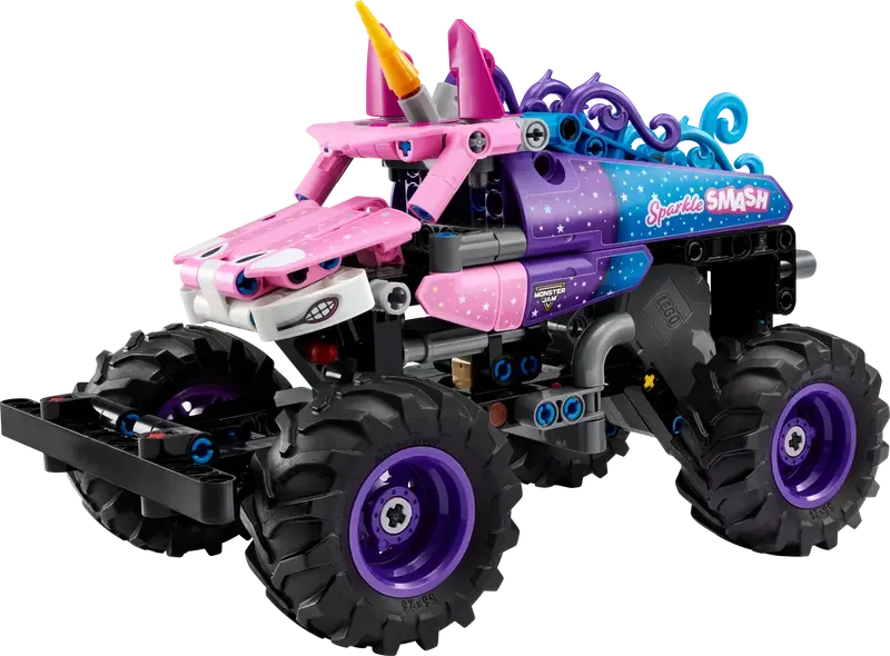 LEGO® 42220 Technic Monster Jam™ Sparkle Smash™ Pull-Back  | 215 Pieces | Ages 7+
