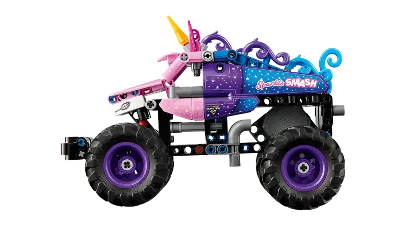 LEGO® 42220 Technic Monster Jam™ Sparkle Smash™ Pull-Back  | 215 Pieces | Ages 7+
