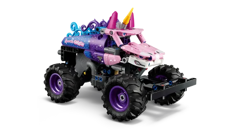 LEGO® 42220 Technic Monster Jam™ Sparkle Smash™ Pull-Back  | 215 Pieces | Ages 7+