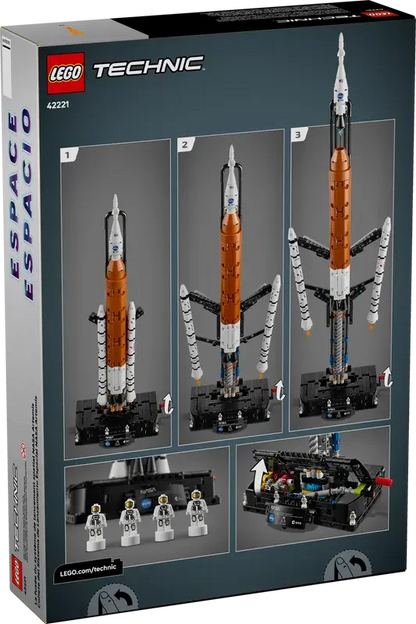 LEGO® 42221 Technic NASA Artemis Space Launch System Rocket | 632 Pieces | Ages 9+