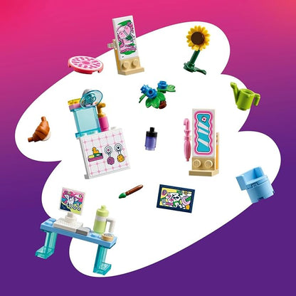 LEGO Friends Creative Dollhouse Suitcase Building Set - Portable Dollhouse for Kids - 42697