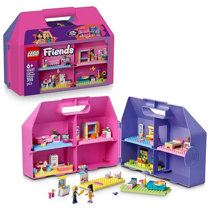 LEGO Friends Creative Dollhouse Suitcase Building Set - Portable Dollhouse for Kids - 42697