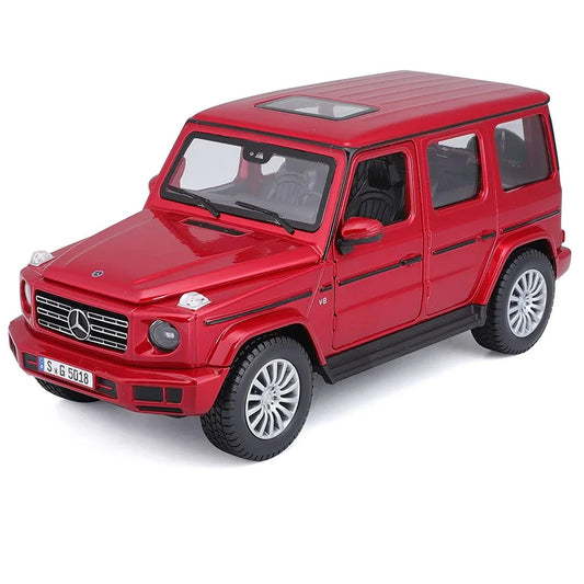 Maisto 1/24 Scale Model – Mercedes-Benz G Class Replica Car Model 2019 (Maroon) - Jaiman Toys
