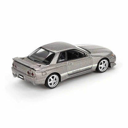Mini GT 1:64 Nissan Skyline GT-R R32 – VeilSide Combat C-I (Combat Grey, RHD) - Jaiman Toys