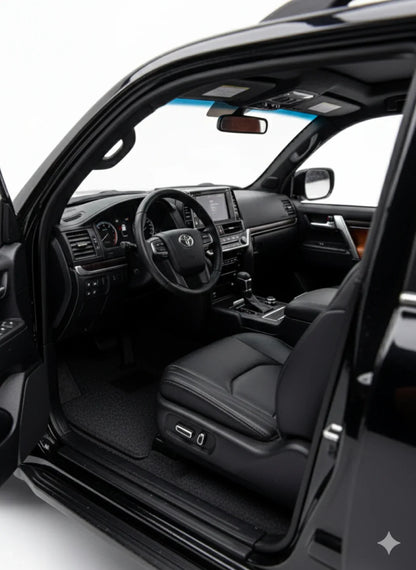 LJX Model 1:24 Toyota Land Cruiser Diecast Car – Pull Back Action, Openable Doors, Metal Body Collectible