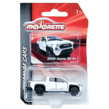 Toyota Tacoma TRD PRO White Majorette Premium Cars -Diecast Model
