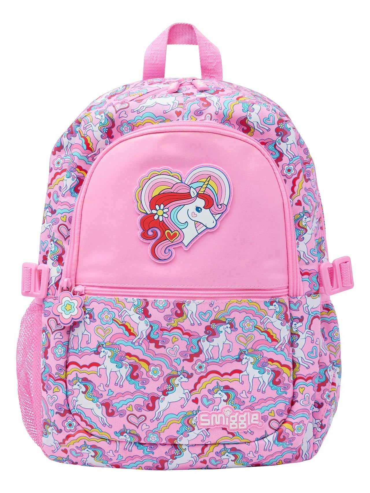 Smiggle School Bag : Unicorn Colorful & Stylish 16 Inch Backpack for Kids - Jaiman Toys