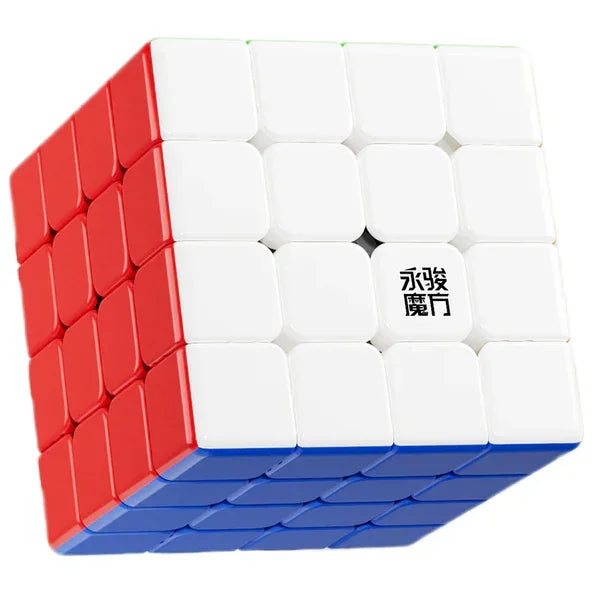 YJ Young Joe Cube  Mini 4x4 M Magnetic Speedcube – Pocket-Sized Magnetic 4×4 Speed Cube (56 mm) | Stickerless Puzzle Toy for Speedcubing & Brain Training