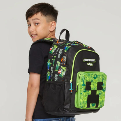 Smiggle School Bag : Minecraft Colorful & Stylish 16 Inch Backpack for Kids - Jaiman Toys