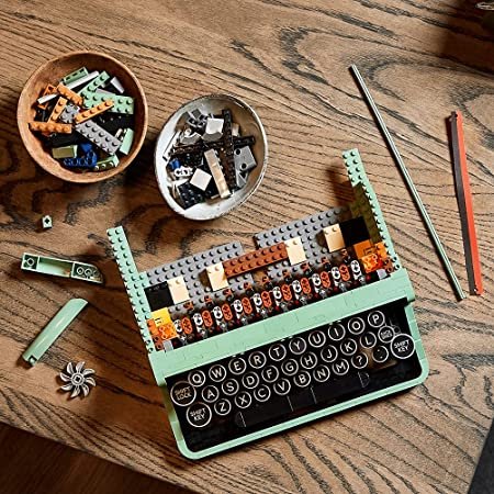 LEGO Ideas Typewriter  Building Kit; Great Gift Idea for Writers 21327 (2,079 Pieces)