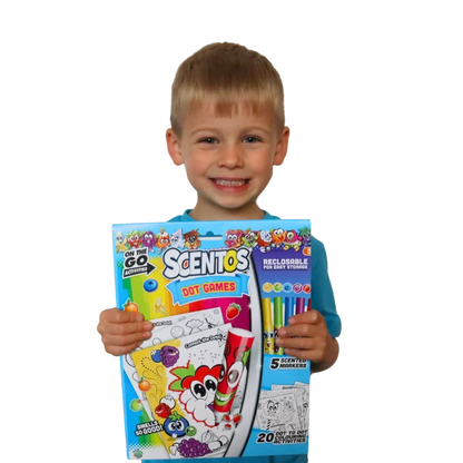 Scentos On The Go Dot To Dot Activity Set - Jaiman Toys