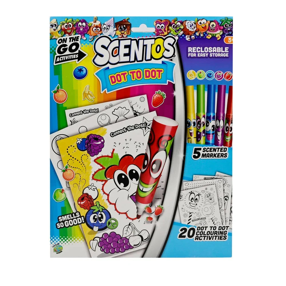 Scentos On The Go Dot To Dot Activity Set - Jaiman Toys