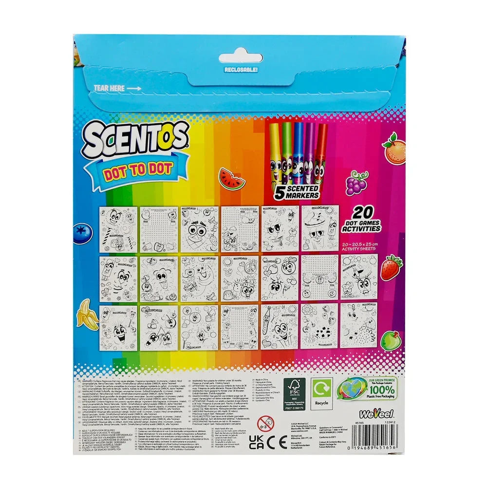 Scentos On The Go Dot To Dot Activity Set - Jaiman Toys