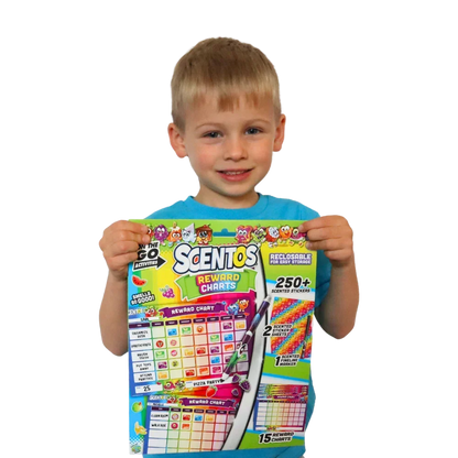 Scentos On The Go Reward Charts Activity Set - Jaiman Toys