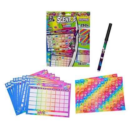 Scentos On The Go Reward Charts Activity Set - Jaiman Toys