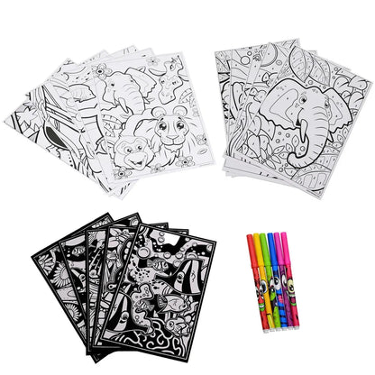 Scentos On The Go 3 In 1 Colouring Activity Set - Jaiman Toys