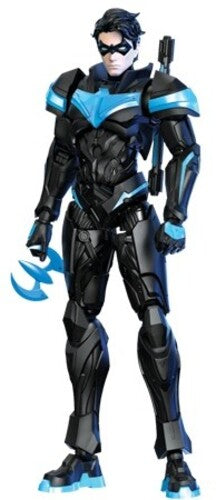 Blokees Champion Class DC Nightwing Building Kit | 100-Piece Official DC Collectible Model Set | 1:12 Scale Action Figure