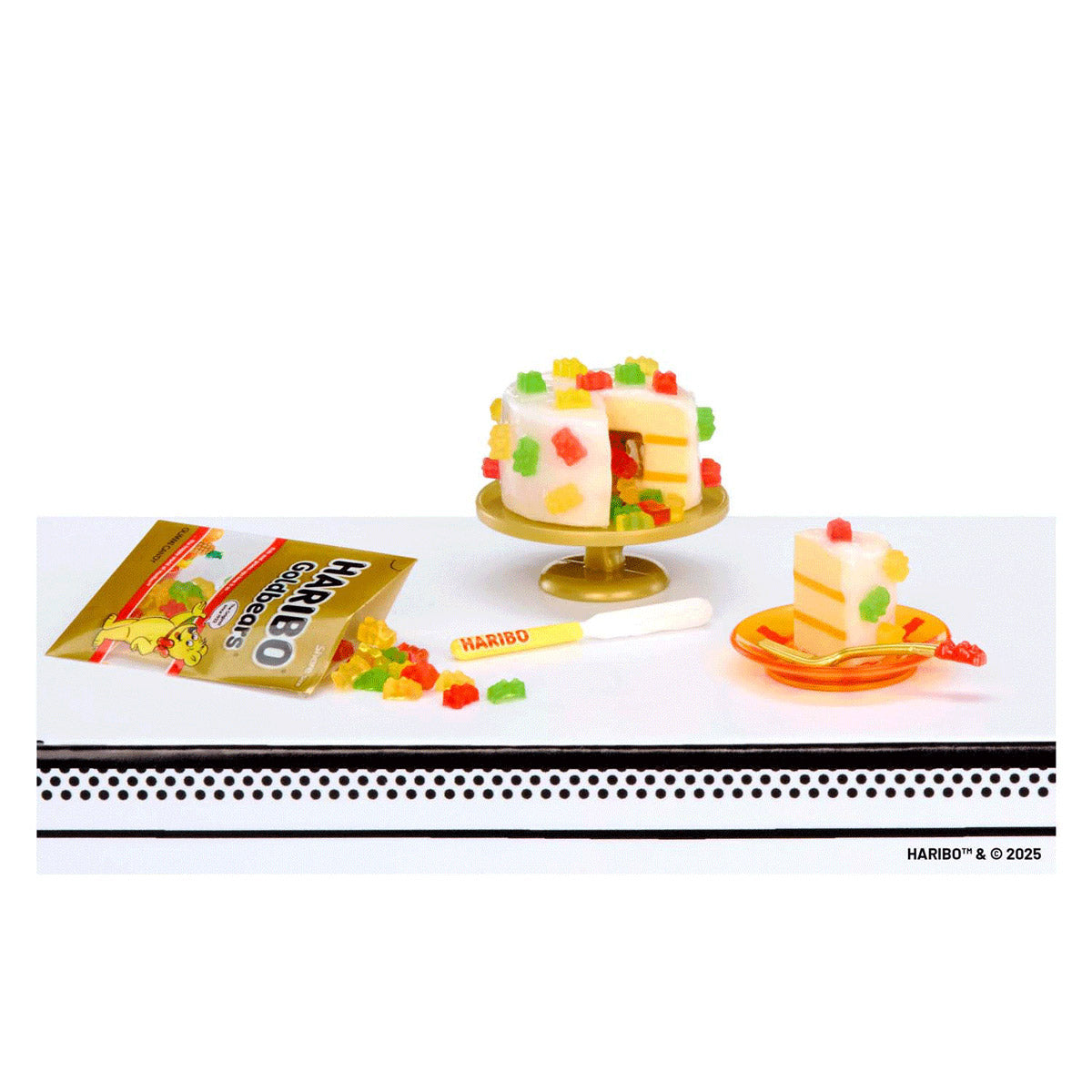 MGA’s Miniverse Make It Mini HARIBO 30+ Pieces Multi-Pack DIY Miniature Food Craft & Collectible Set with Happy Cherries, Twin Snakes, Goldbears & Frogs | Make, Mix, Create & Display Realistic Mini HARIBO Candy Treats, Mini Food Accessories & Collectibles