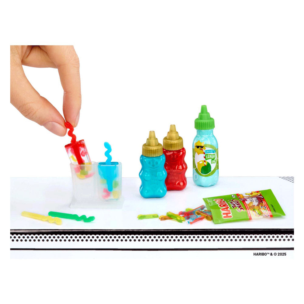 MGA’s Miniverse Make It Mini HARIBO 30+ Pieces Multi-Pack DIY Miniature Food Craft & Collectible Set with Happy Cherries, Twin Snakes, Goldbears & Frogs | Make, Mix, Create & Display Realistic Mini HARIBO Candy Treats, Mini Food Accessories & Collectibles
