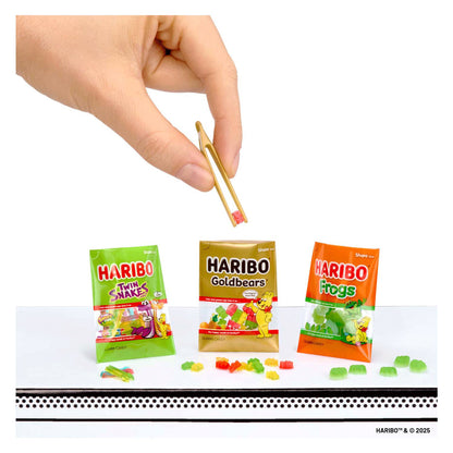 MGA’s Miniverse Make It Mini HARIBO 30+ Pieces Multi-Pack DIY Miniature Food Craft & Collectible Set with Happy Cherries, Twin Snakes, Goldbears & Frogs | Make, Mix, Create & Display Realistic Mini HARIBO Candy Treats, Mini Food Accessories & Collectibles