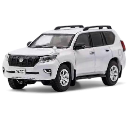 GCD 1:64 Toyota Land Cruiser Prado 150 –  White | Premium Diecast SUV Model