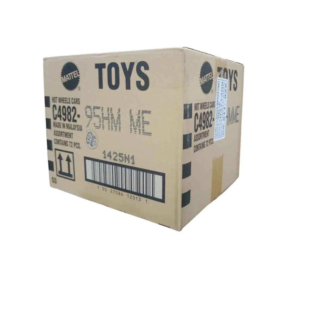Hot Wheels 2025 Factory-Sealed Case M (95HM ME) – 72 Die-Cast Cars by Mattel (Brand New Box) - Jaiman Toys