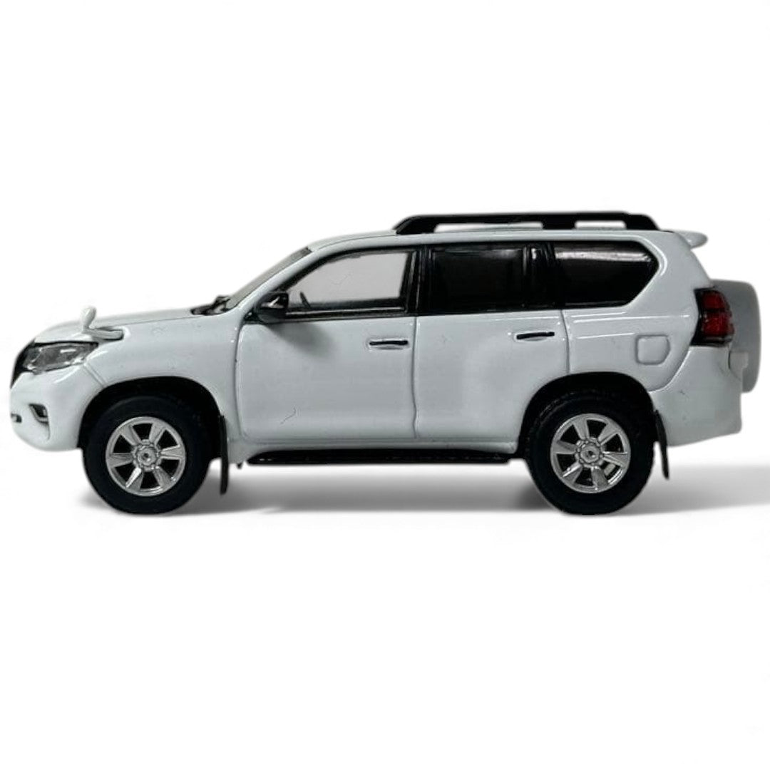 GCD 1:64 Toyota Land Cruiser Prado 150 –  White | Premium Diecast SUV Model
