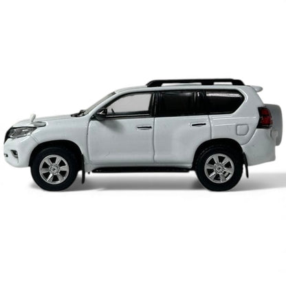 GCD 1:64 Toyota Land Cruiser Prado 150 –  White | Premium Diecast SUV Model