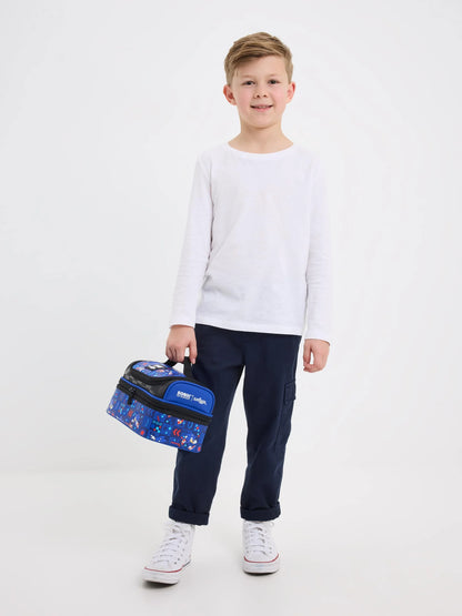 Smiggle Lunch Bag : Sonic The Hedgehog Double Decker 7 Inch For Kids - Jaiman Toys
