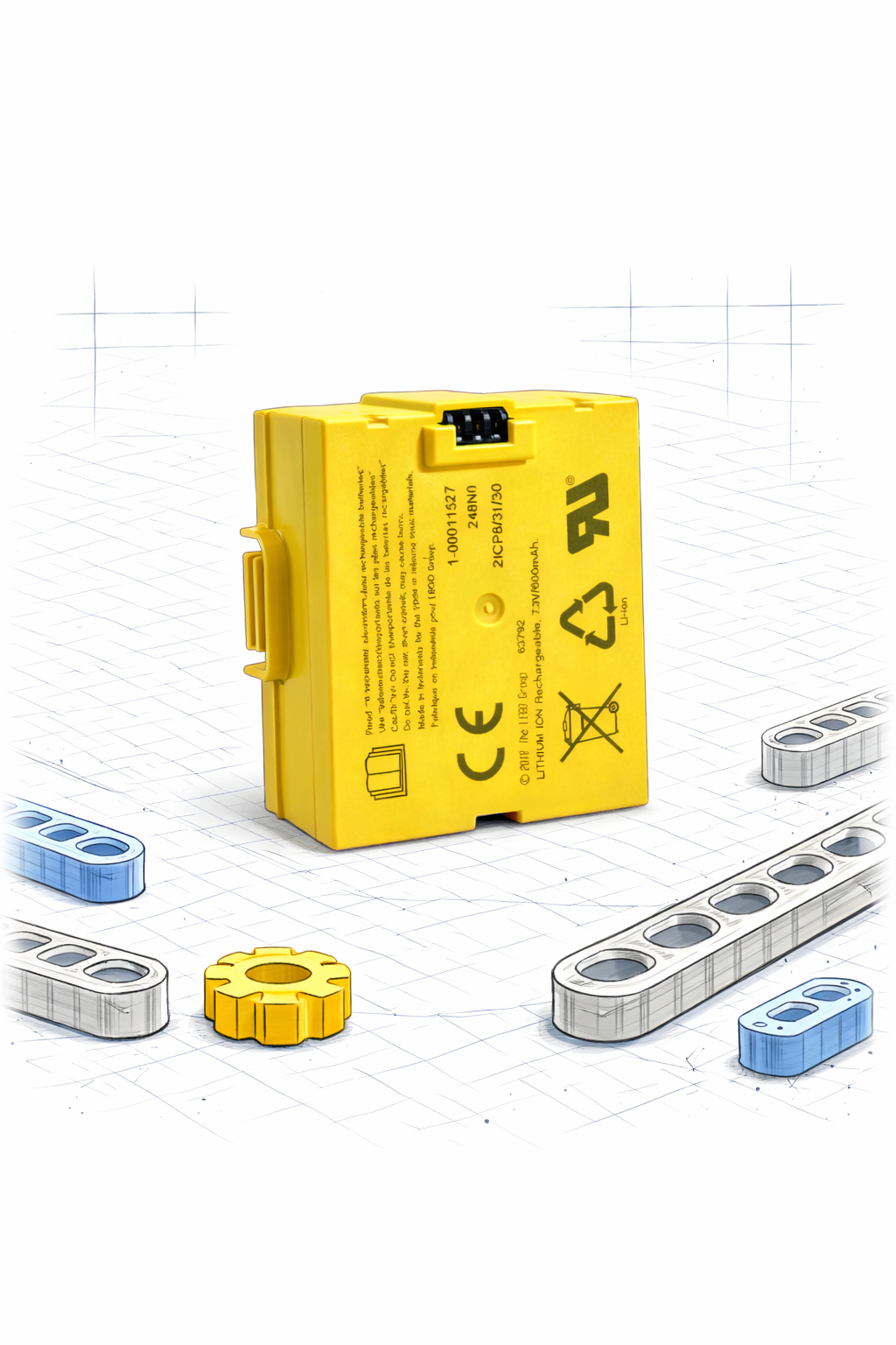 LEGO® Technic™ Small Hub Battery (45612)