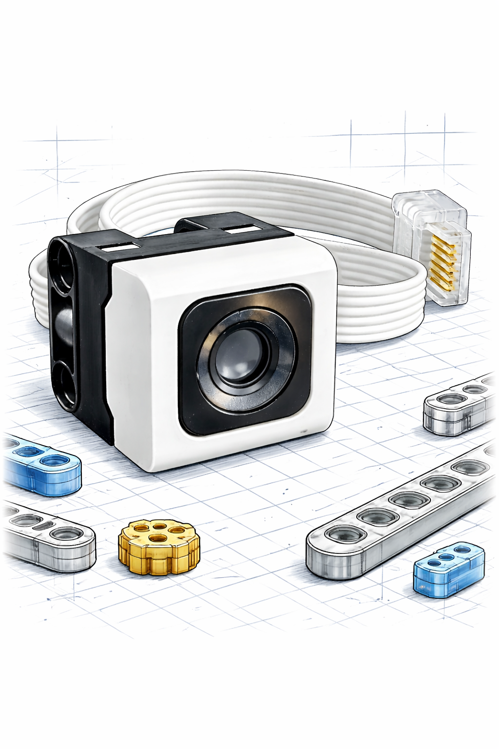 LEGO® Technic™ Color Sensor (45605) for Spike Prime & Spike Essential