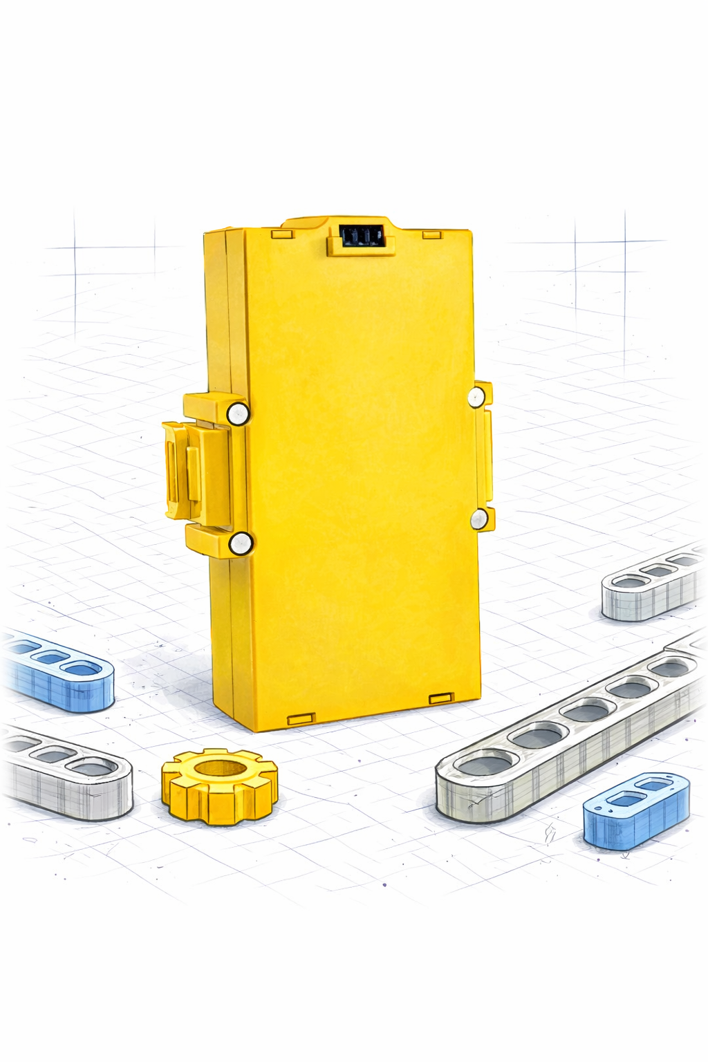 LEGO® Technic™ Large Hub Battery 45610 for Spike Prime