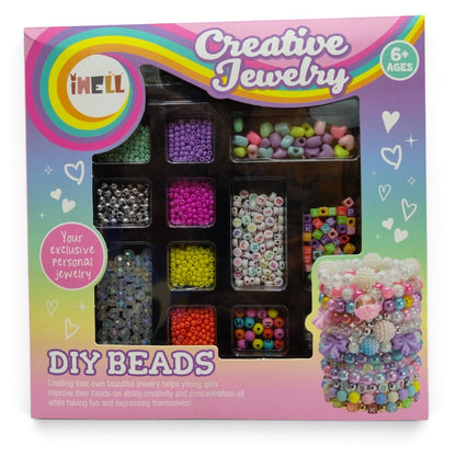 DIY Creative Jewelry DIY Beads Bracelet Making Kit for Kids 6+