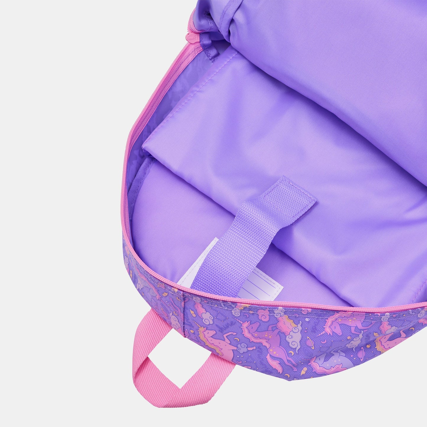 Smiggle Unicorn Backpack for Girls – Purple & Pink Kids School Bag | Cute Unicorn Design, Spacious School Backpack with Front Pocket & Side Mesh Pockets