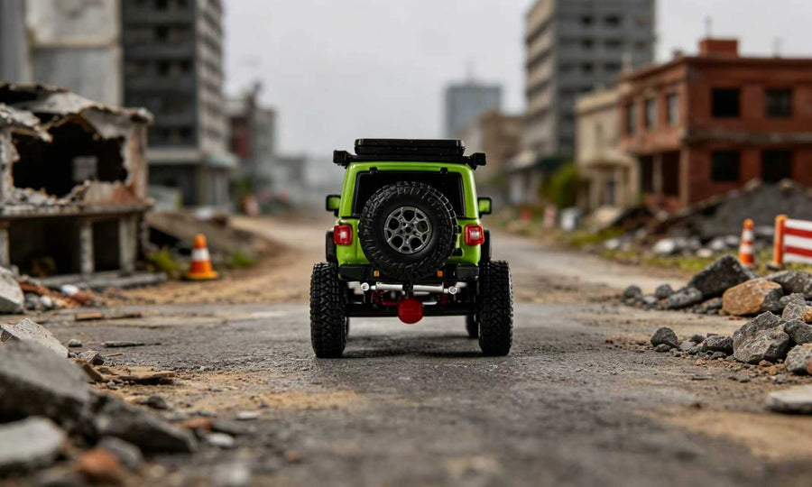 G.C.D 1:64 Jeep Wrangler LHD 2024 Diecast Model Car | Premium Off-Road Collectible | 2 Color Variants
