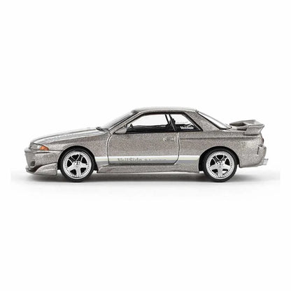 Mini GT 1:64 Nissan Skyline GT-R R32 – VeilSide Combat C-I (Combat Grey, RHD) - Jaiman Toys