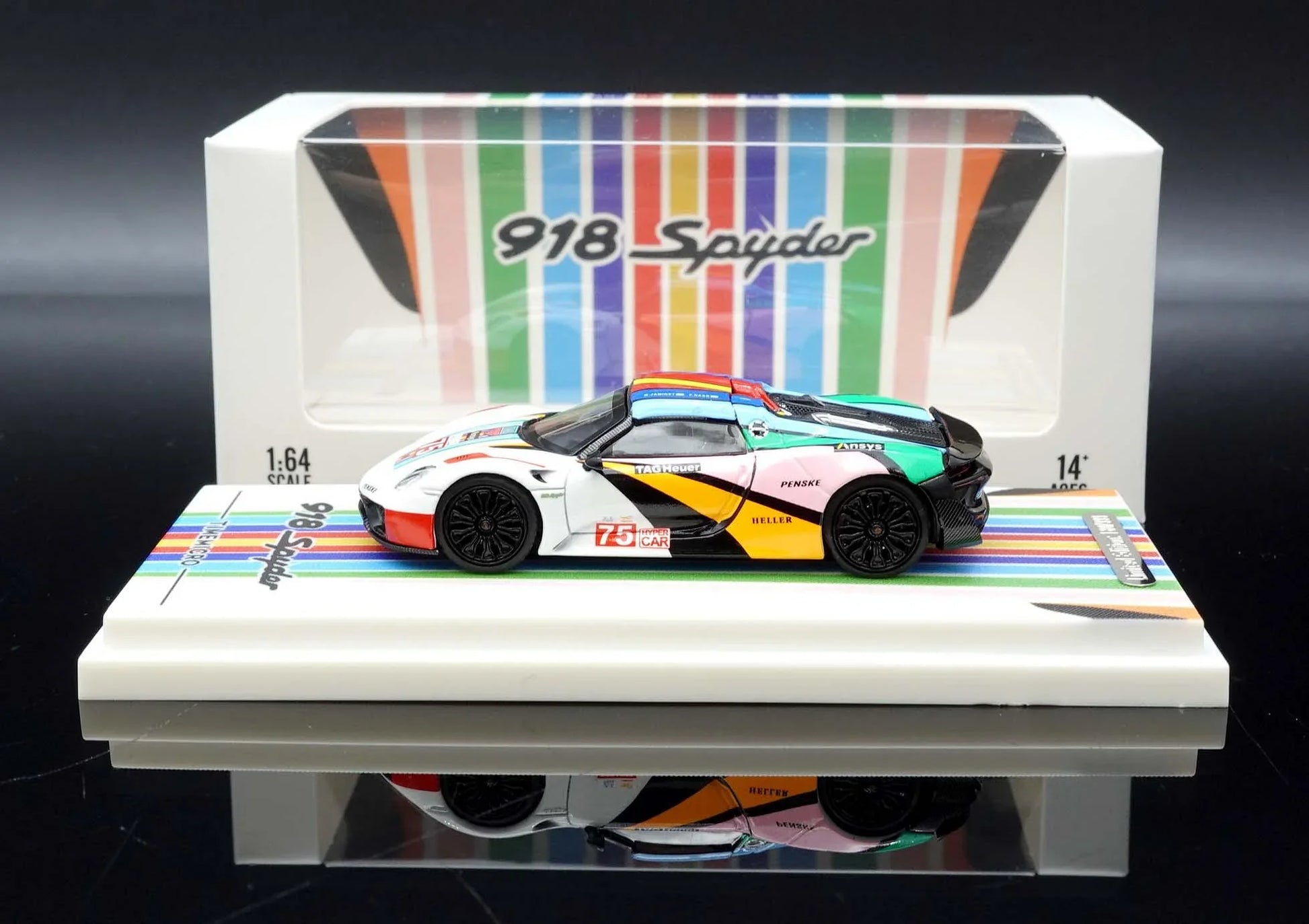 Time micro Spyder 918 Time micro 1:64 Diecast Car Model - Jaiman Toys