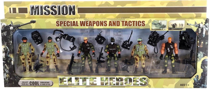 Elite Heroes S.W.A.T. Special Weapons & Tactics Action Figure