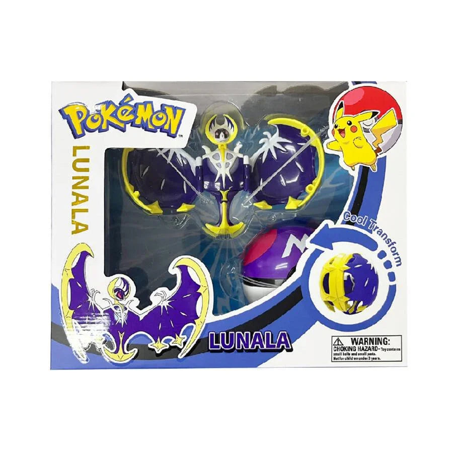 Children's Toys Pokemon Balls Transform: Lunala Lunar Beast POKEMON TOYS ZC8911 - Jaiman Toys