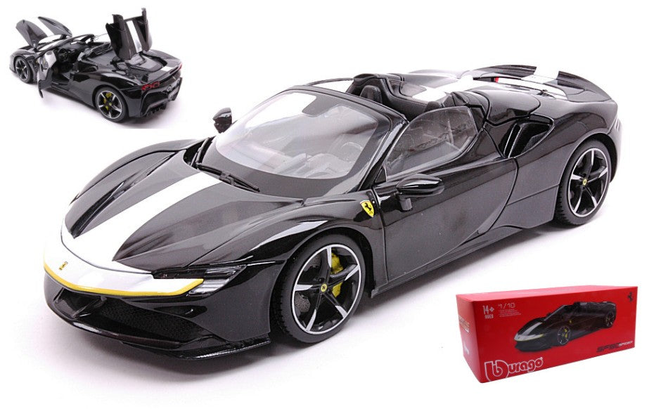 Bburago Ferrari Signature SF90 Stradale Assetto Fiorano Die-Cast Scale Model Car