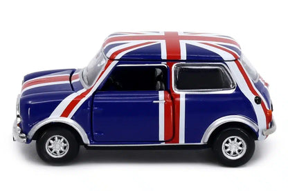 Tiny City Mini Cooper Mk 1 Union Jack 1:50 Scale Die-cast Model Car | British Classic Collectible