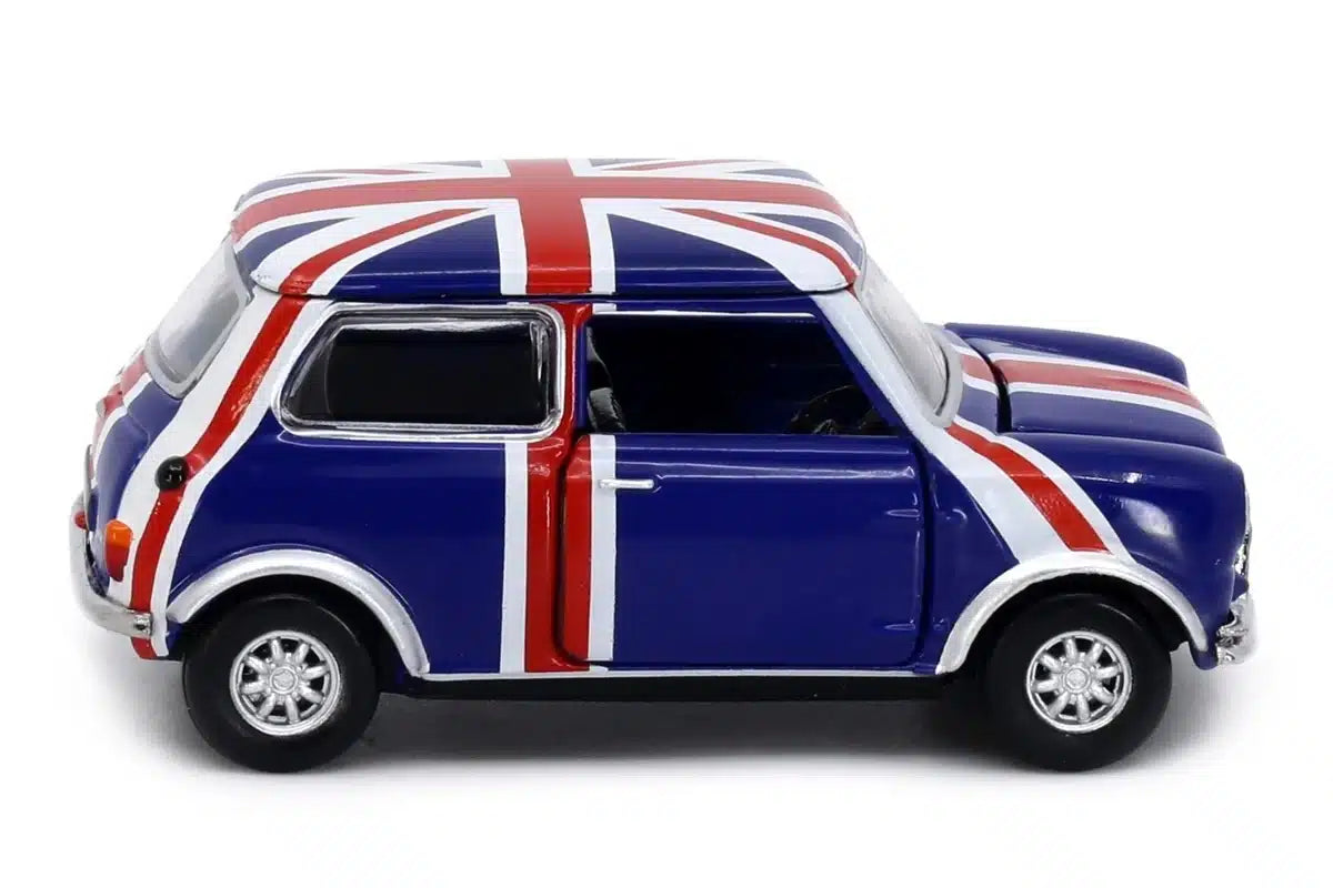 Tiny City Mini Cooper Mk 1 Union Jack 1:50 Scale Die-cast Model Car | British Classic Collectible