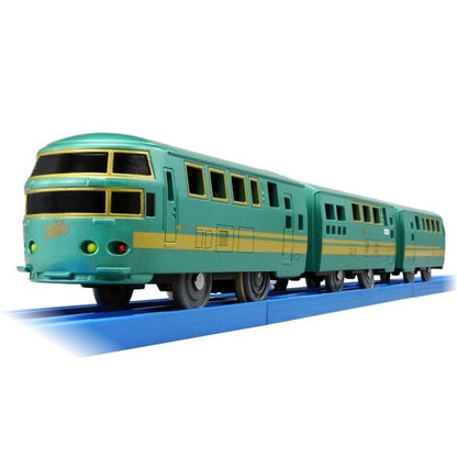 Takara Tomy Plarail S-21 JR Kyushu Yufuin no Mori Motorised Battery Operated Train with 2-Speed Function, Japanese Railway Model Toy Train for Kids, Railway Collectors & Plarail Track Play