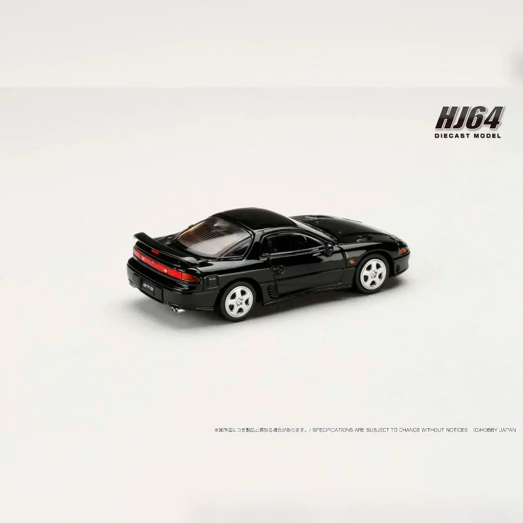 HJ64 1:64 Mitsubishi GTO TWINTURBO Tuscan Black Pearl HJ641065ABK - Jaiman Toys