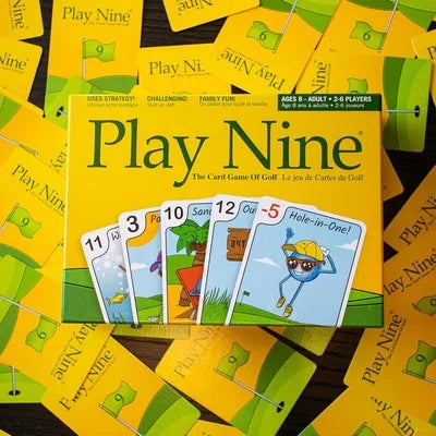 Play Nine, The Card Game of Golf Board Game - Jaiman Toys