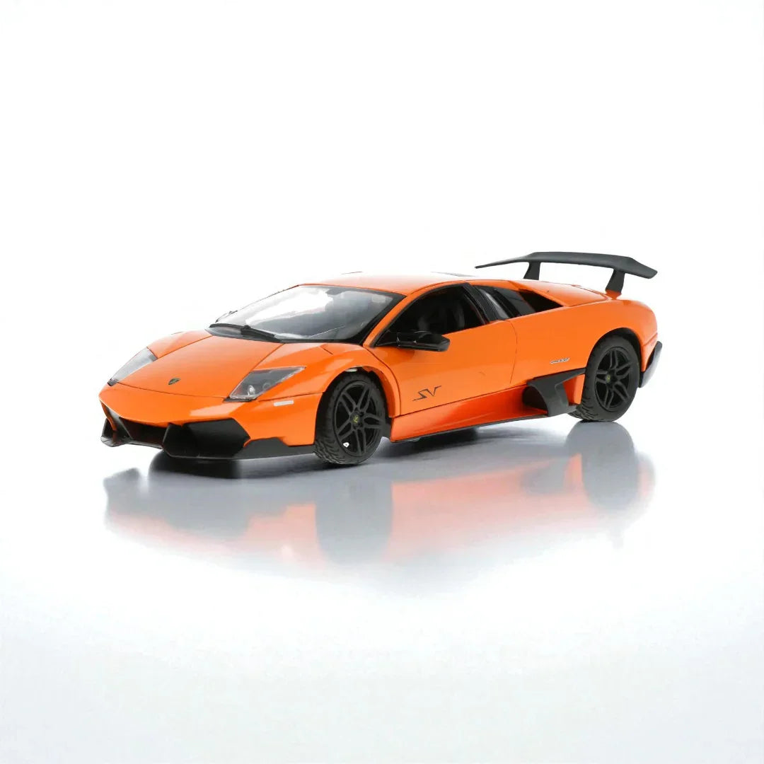 Rastar 1:24 Lamborghini Murcielago LP 670-4 SV Die-Cast Car Model-Orange (39300) - Jaiman Toys