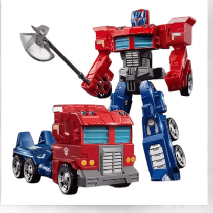 Mecha Crazed 1/10 Scale Robot Transforming Action Figure | Deformation Transforming  Toy For Kids