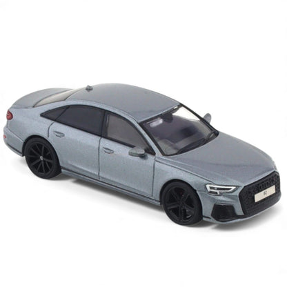 GCD 1:64 Audi S8 (D5) 2021 LHD – Gray Metallic | Premium Diecast Model Car