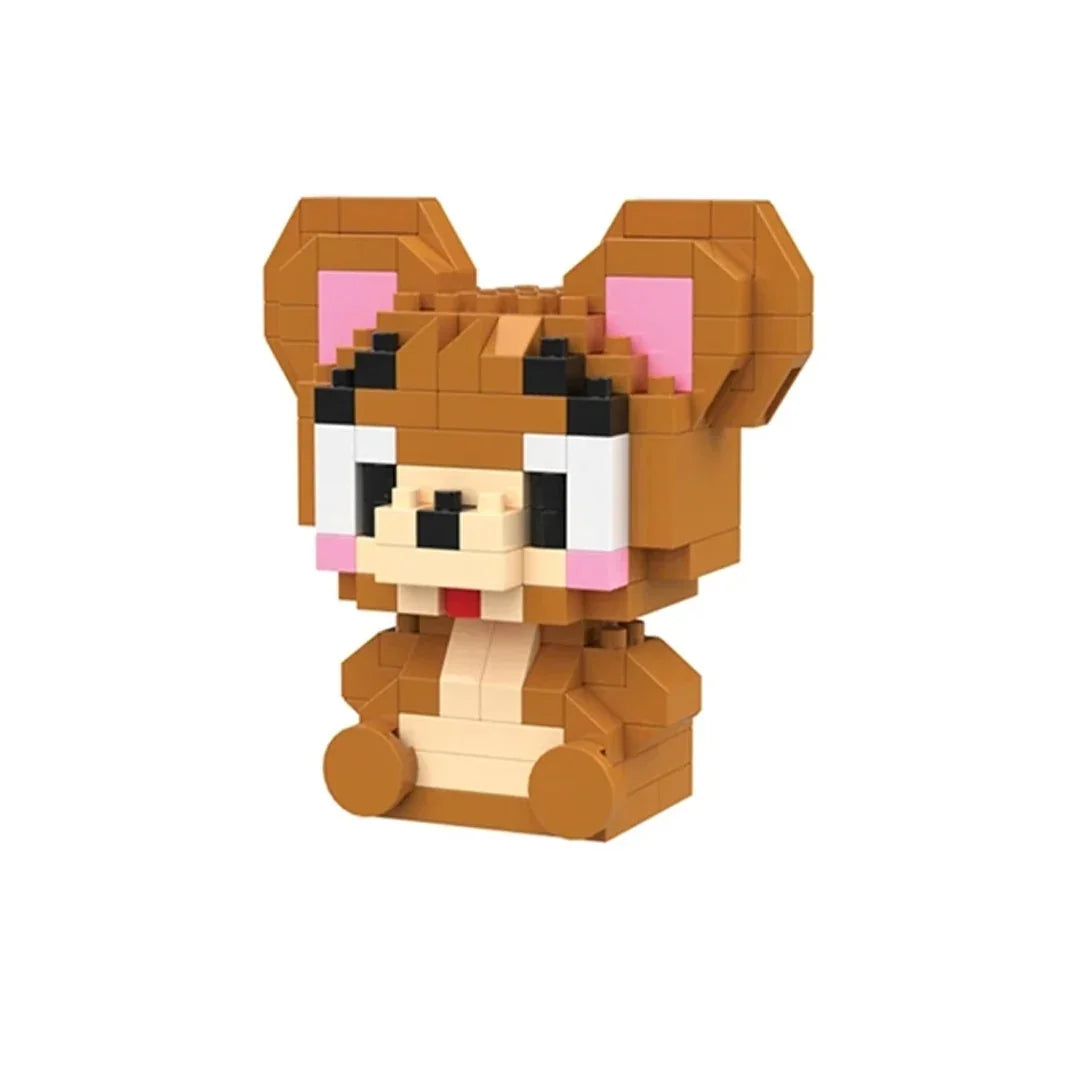 Mini Building Blocks Toy – Sitting Mold Small Particle Set for Kids Birthday Gift