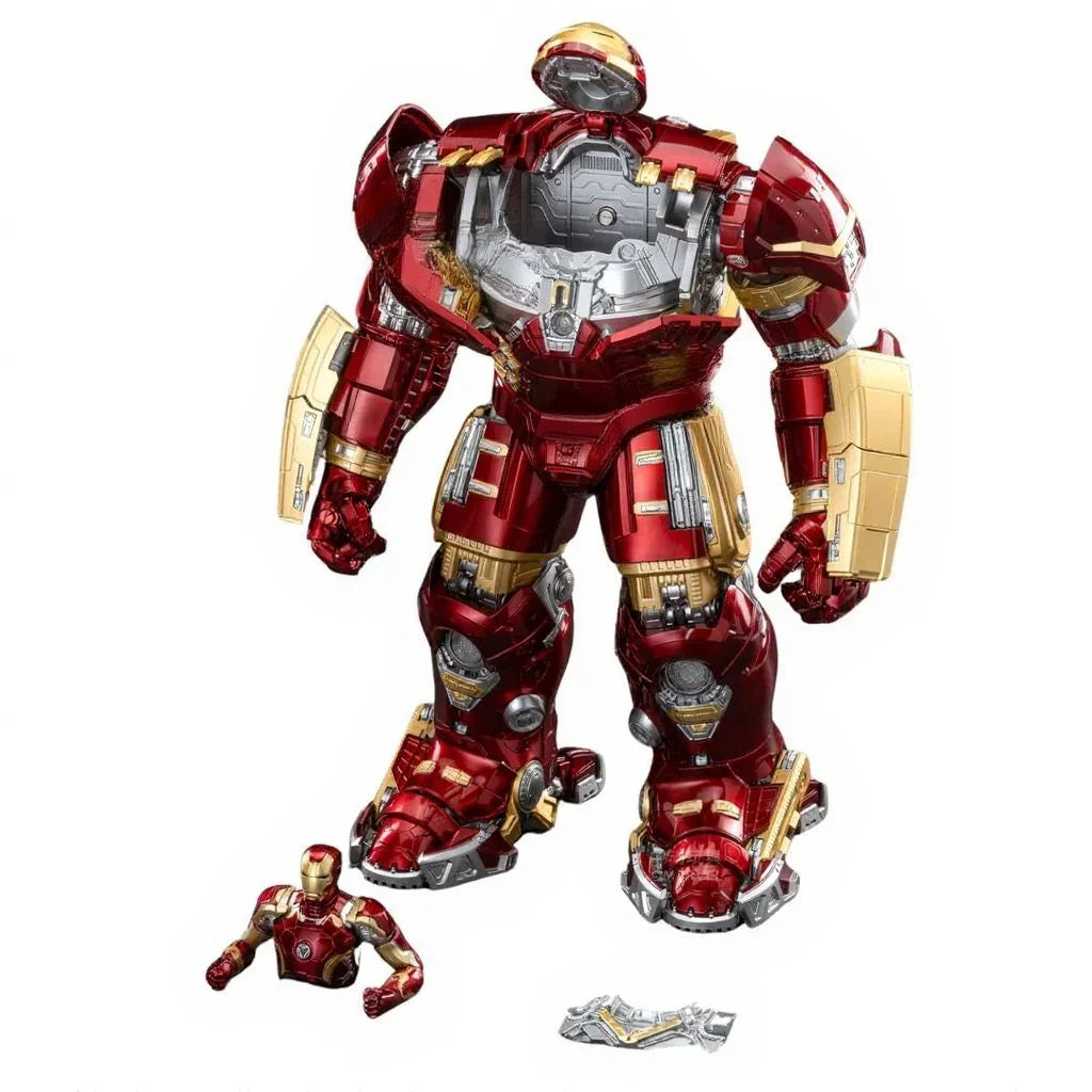 ZD Toys 1/10 Scale Marvel Iron Man MK44 1907-44 Hulkbuster Collectible Action Figure –With LED Light Function